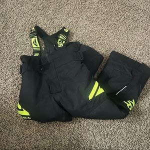 FXR snowmobiling bibs, size 2